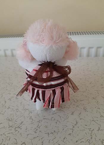  Beden Renk Beyaz Peluş Oyuncaklı Kalemlik