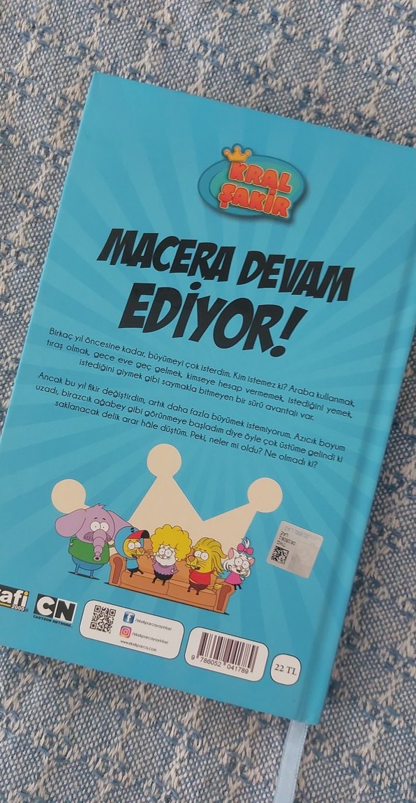 Kral Şakir Macera Devam Ediyor Çocuk Kitabı - Görsel 2