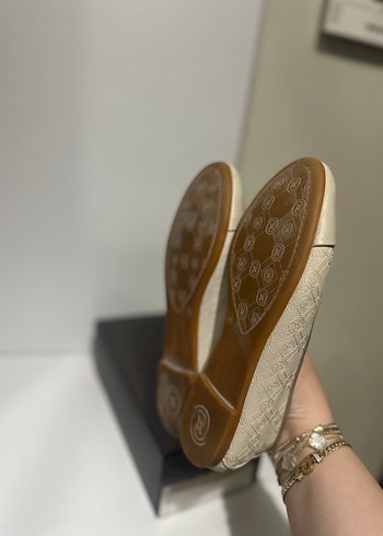 Bej Modern Klasik Kadın babet - Görsel 2