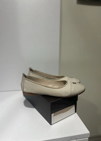 Bej Modern Klasik Kadın babet - Görsel 5