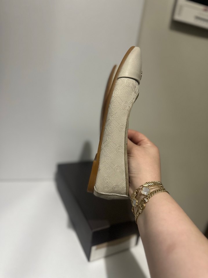 Bej Modern Klasik Kadın babet - Görsel 3