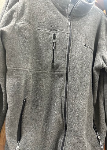 Columbia Gri Fermuarlı Erkek Polar - Görsel 2