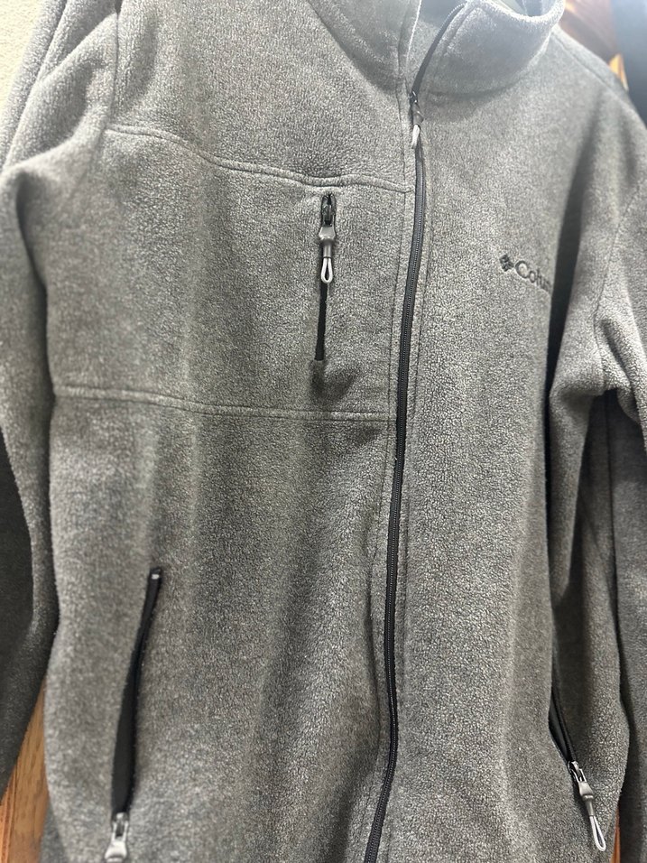 Columbia Gri Fermuarlı Erkek Polar - Görsel 2