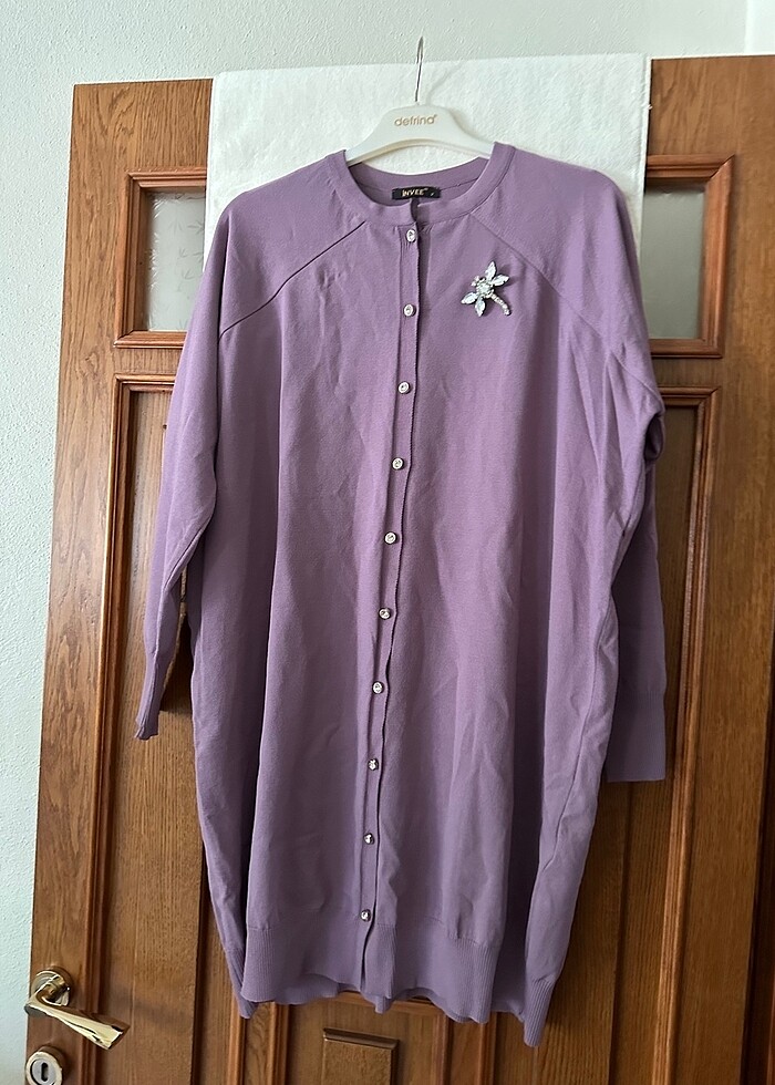 İnvee lila tunik teiko hiç giyilmedi - Görsel 2