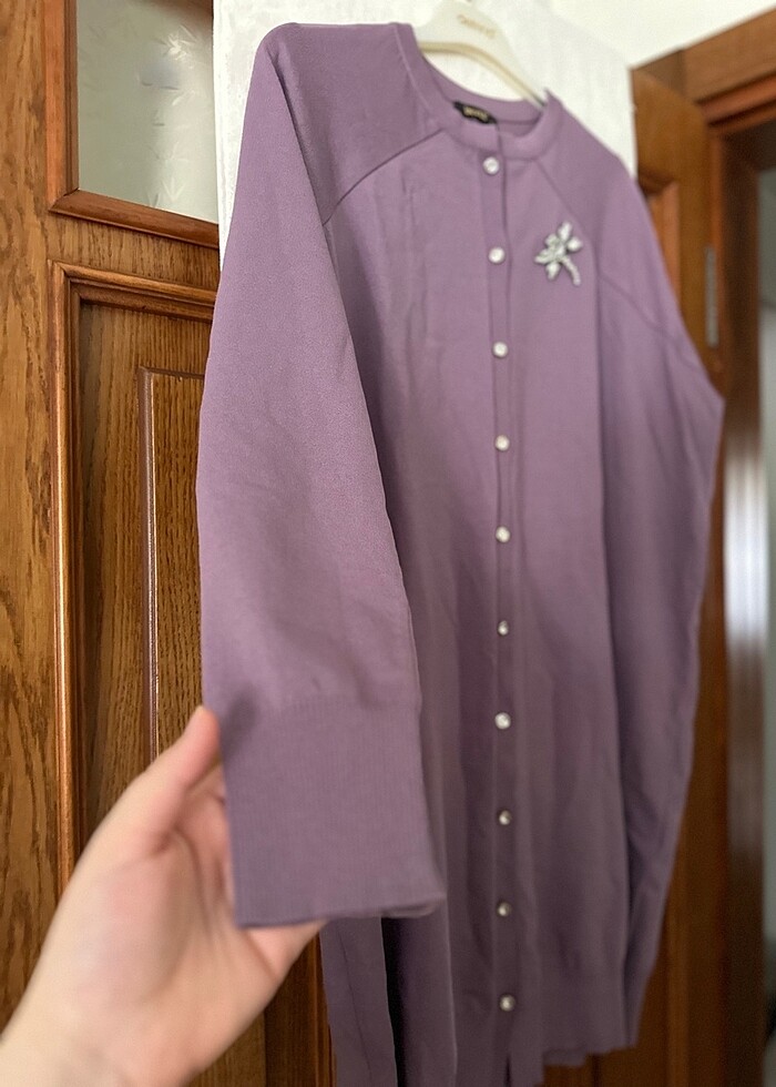 İnvee lila tunik teiko hiç giyilmedi - Görsel 4