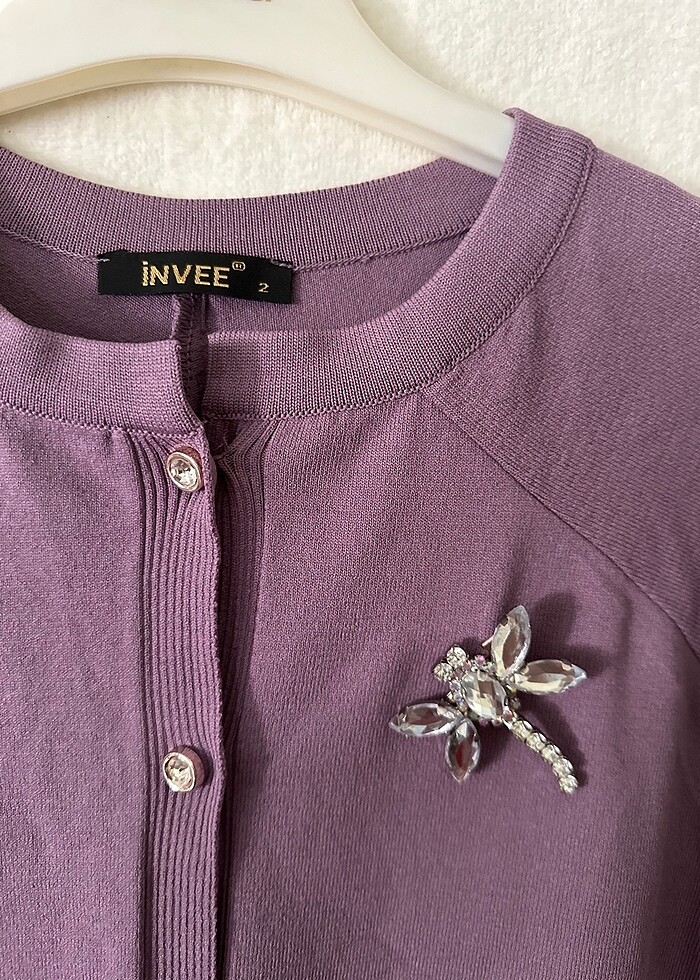 İnvee lila tunik teiko hiç giyilmedi - Görsel 3
