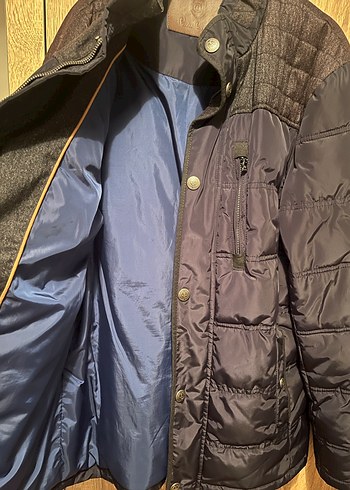 Düğmeli Erkek Sokak Tarzı Midi Mont - Görsel 3