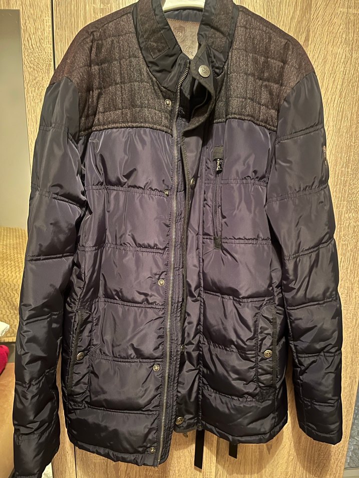 Düğmeli Erkek Sokak Tarzı Midi Mont - Görsel 5