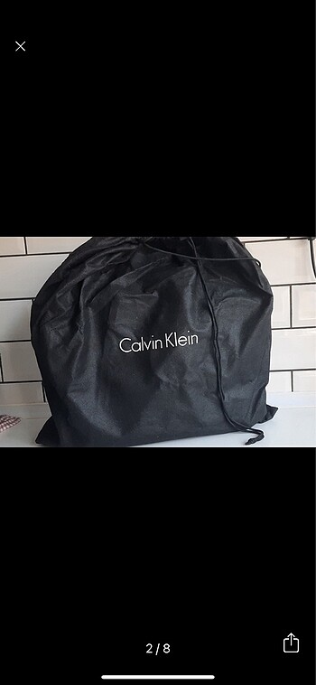 Calvin Klein Londra'dan Calvin Klein Marka Tote Bag