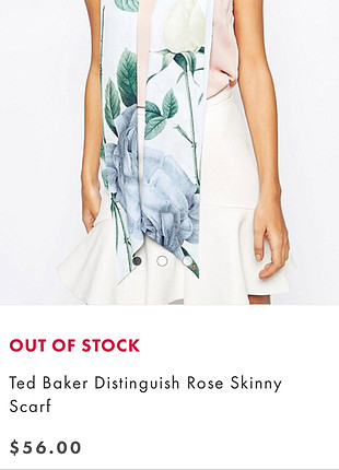 Ted Baker Orjinal Fular