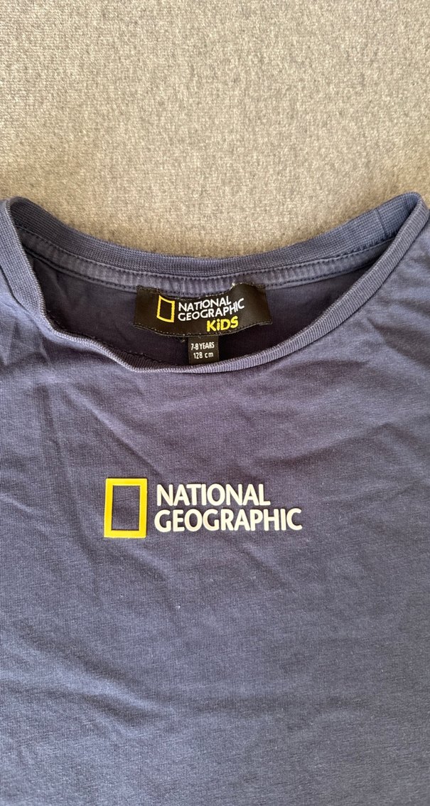 National Geographic Erkek Çocuk Lacivert Tişört - Görsel 2