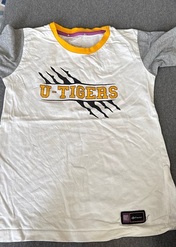 Uğur okulları Baskılı Beyaz Gri Çocuk Atlet - Görsel 3