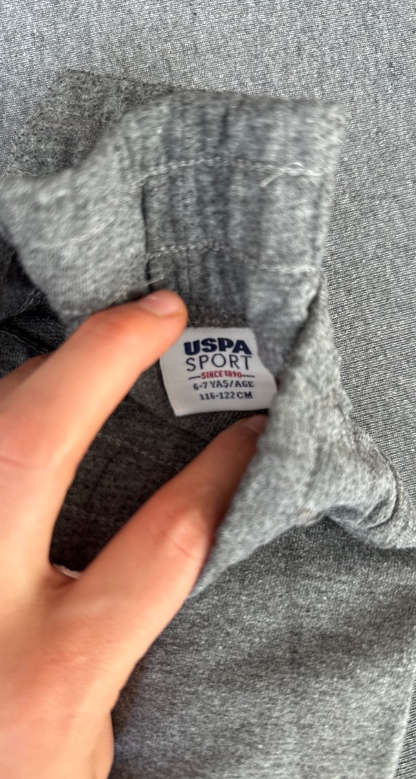 Erkek Gri Rahat Kesim Eşofman Altı - Görsel 2