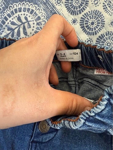 Zara çocuk kot pantolon - Görsel 5