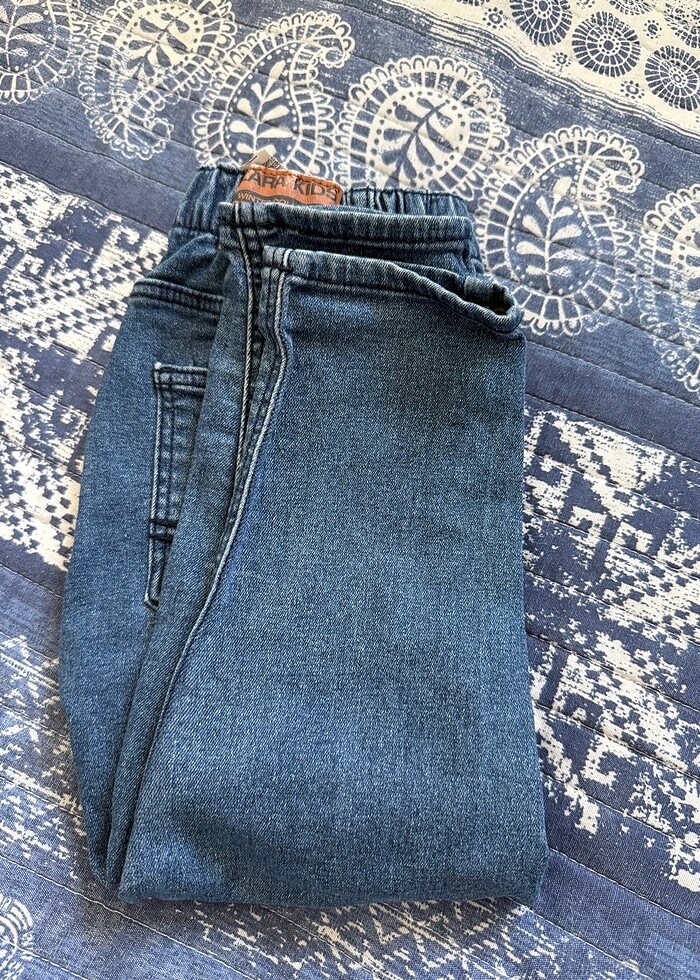 Zara çocuk kot pantolon - Görsel 3