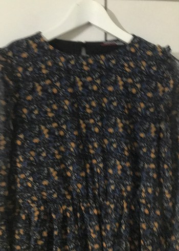 xl Beden lacivert Renk Lacivert Bohem Mini Elbise