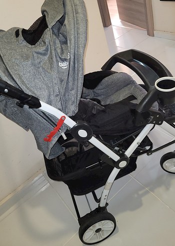 Diğer Beden Gri Babyforce Bebek Arabası