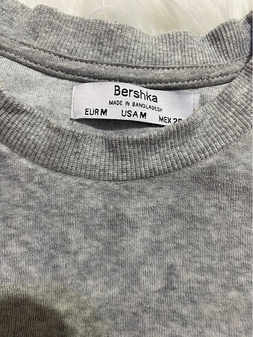 m Beden BERSHKA HAVLU KUMAŞ SWEAT