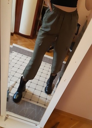 Haki Kargo Pantolon