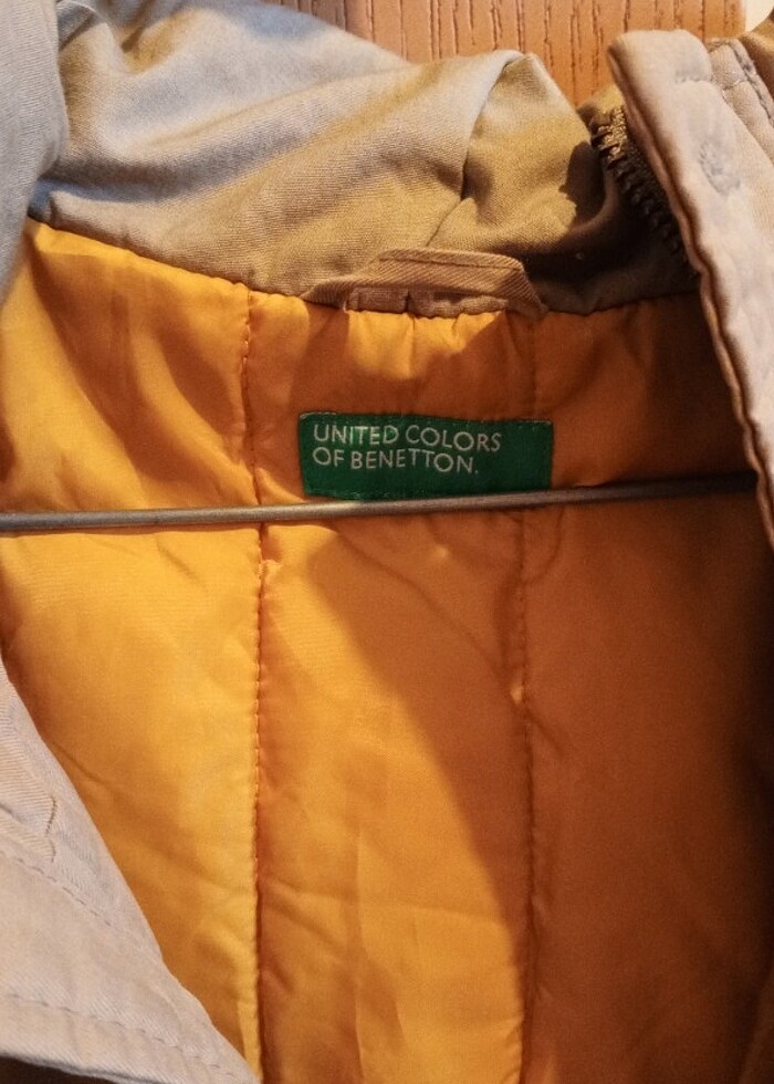 Benetton 11/12 yaş erkek çocuk kaban - Görsel 2