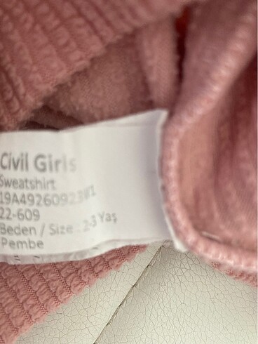 24-36 Ay Beden Kapşonlu sweat