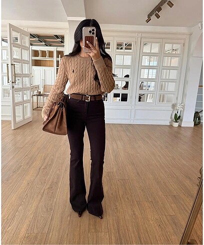Zara acı kahve pantolon