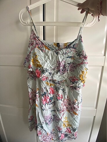 H&M HM ÇİÇEKLİ ELBİSE