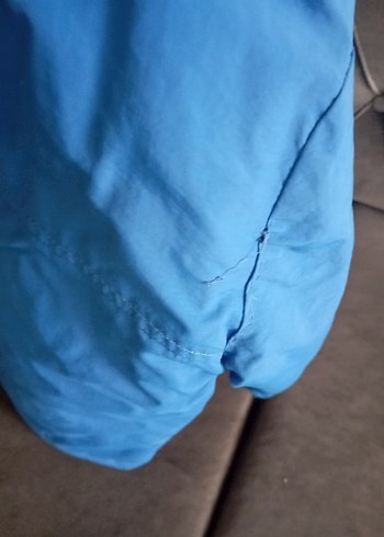 Düğmeli Erkek Çocuk Mavi Street Wear Ceket - Görsel 4