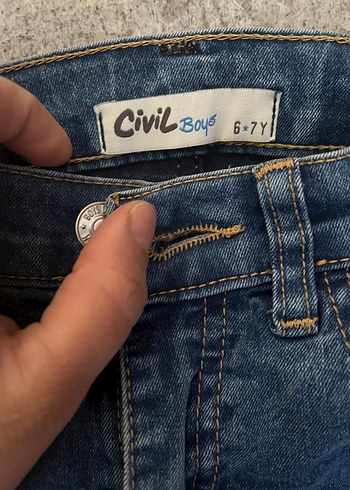 Civil Erkek Cocuk Kot Pantolon