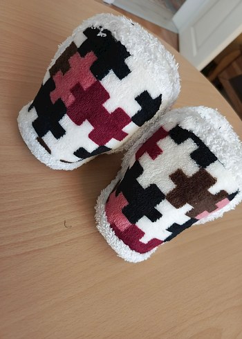 Renkli Kız Çocuk Ev Terliği - Görsel 2