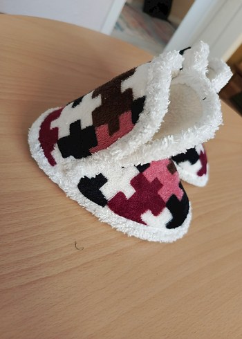 Renkli Kız Çocuk Ev Terliği - Görsel 3