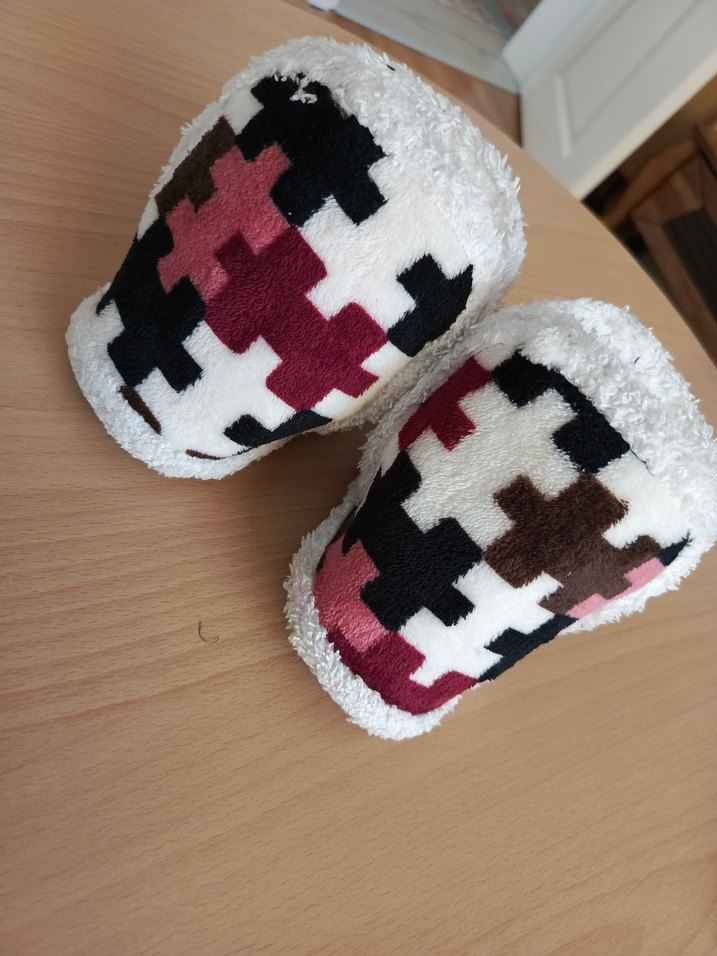 Renkli Kız Çocuk Ev Terliği - Görsel 2