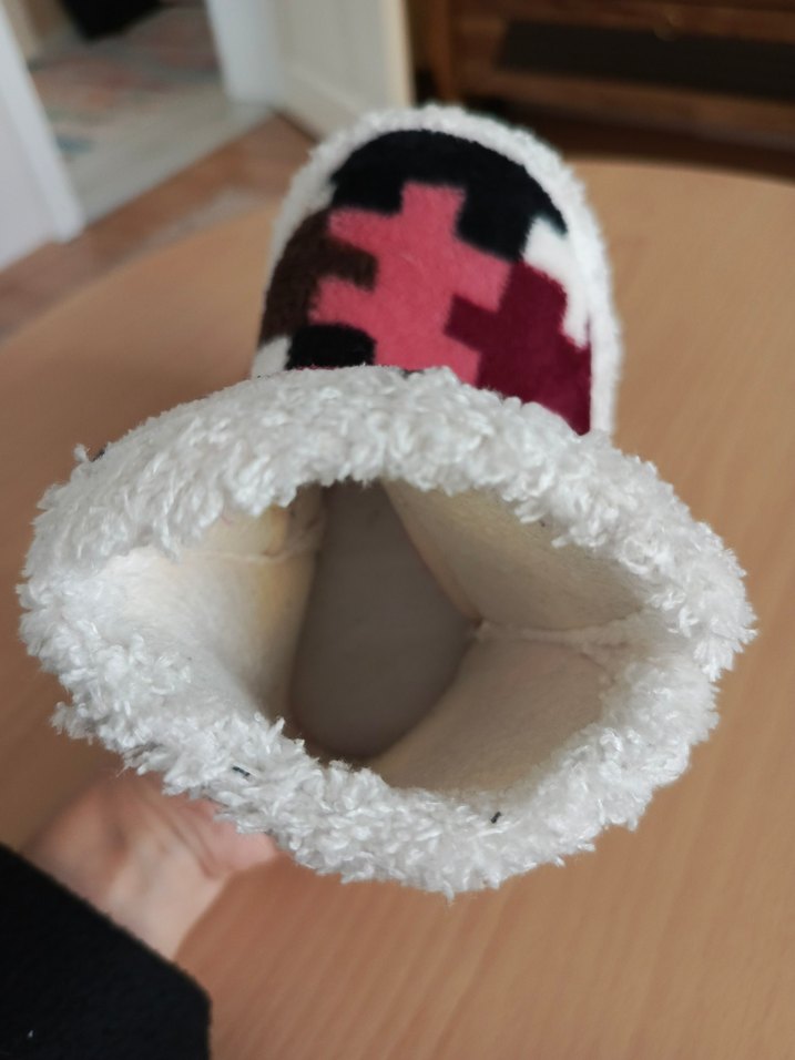 Renkli Kız Çocuk Ev Terliği - Görsel 4