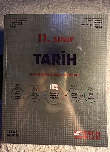 11. sinif esen yayinlari tarih konu ozetli soru bankasi