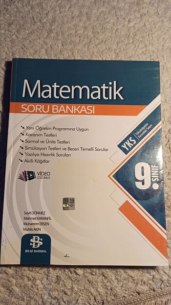 9. sinif bilgi sarmal matematik soru bankasi hic kullanilmamis
