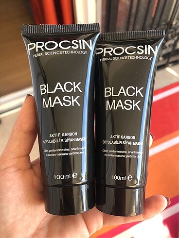 Procsin black mask
