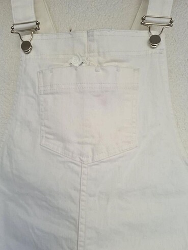 Salopet Kot elbise - Görsel 5