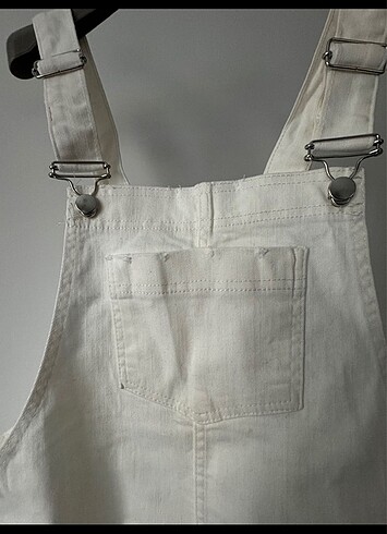 Salopet Kot elbise - Görsel 7