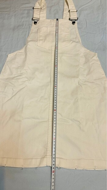 Salopet Kot elbise - Görsel 10