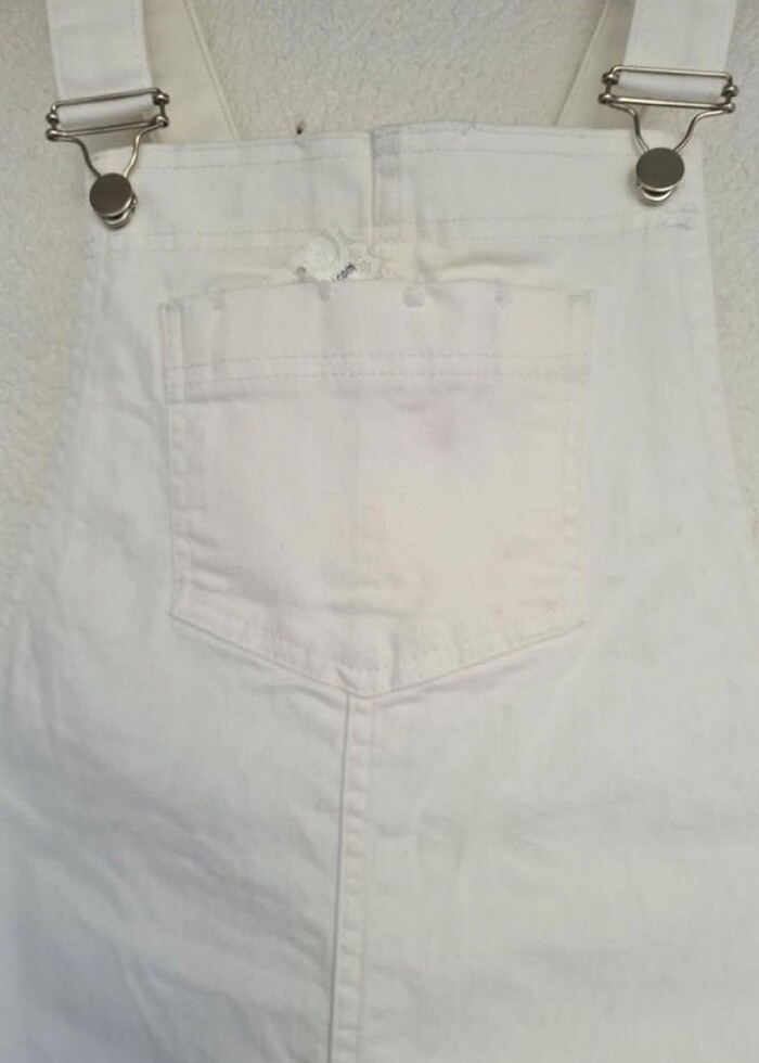 Salopet Kot elbise - Görsel 5