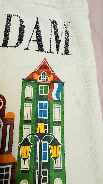 diğer Beden Amsterdam?dan alınan bez çanta