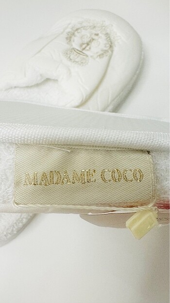 42 Beden beyaz Renk Madame Coco Erkek Terliği