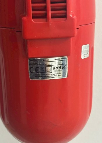 Kırmızı Pratic-S Elektrikli Süpürge - Görsel 4