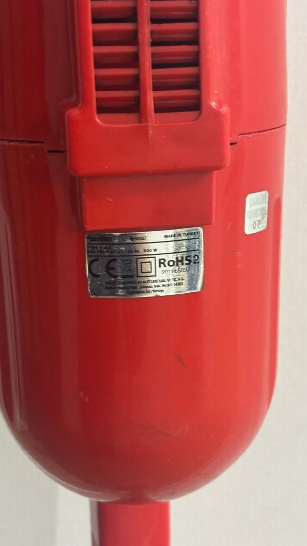 Kırmızı Pratic-S Elektrikli Süpürge - Görsel 4
