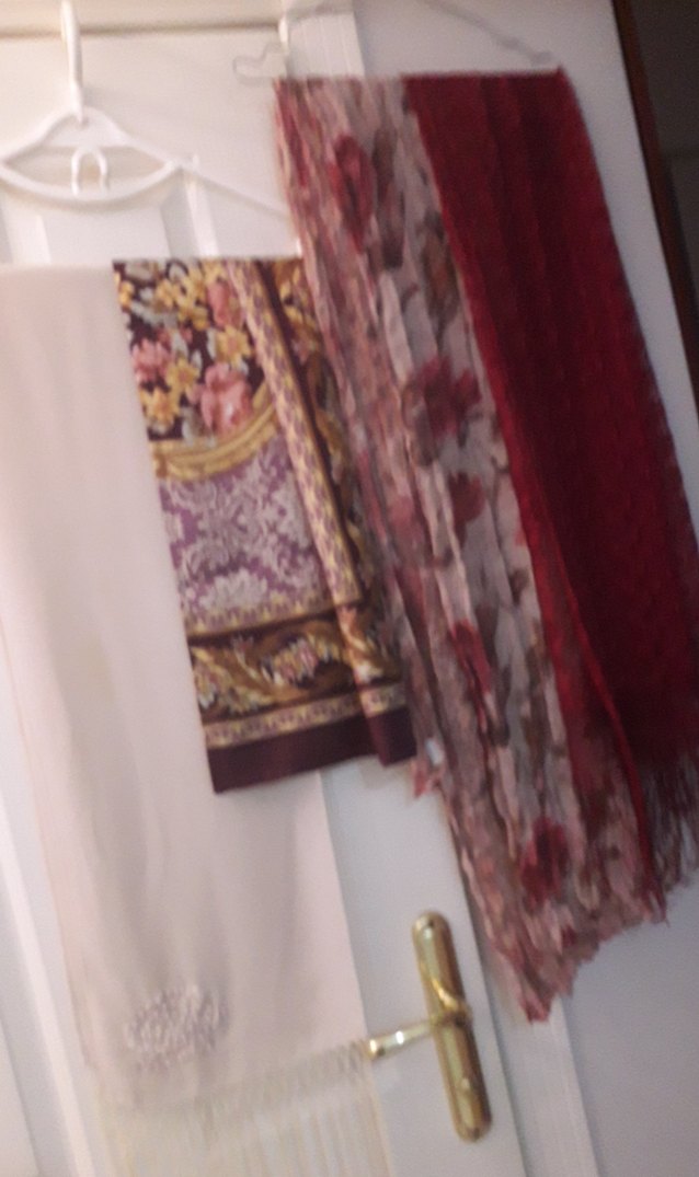 Bordo Bohem Tarzı Kadın sal 4 adet 200tl - Görsel 2