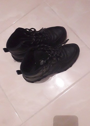 Siyah Bağcıklı Erkek Kauçuk Bot - Görsel 3