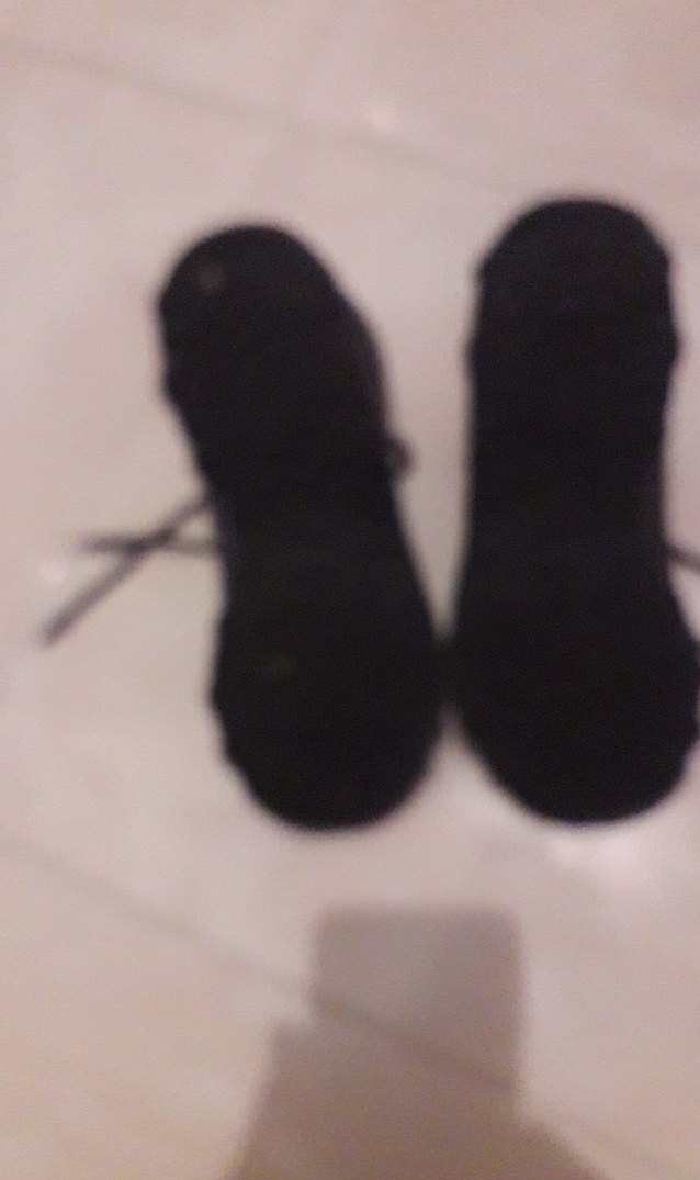 Siyah Bağcıklı Erkek Kauçuk Bot - Görsel 2