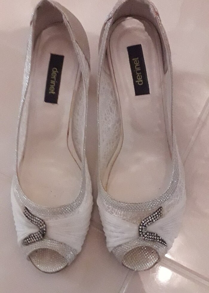 Abiye ayakkabı2 3 defa giyilmiştır - Görsel 2