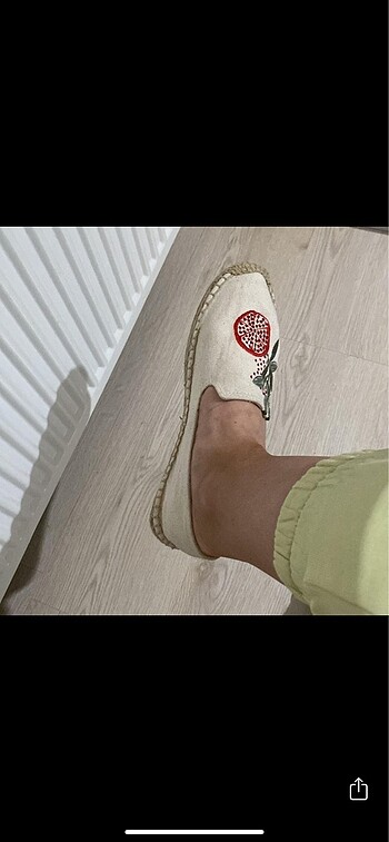 Yargıcı keten espadril