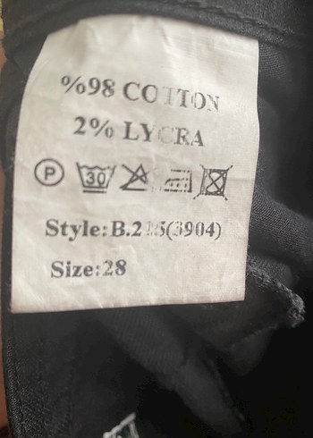 Siyah Kemerli Gotik Mini Bermuda Şort - Görsel 5